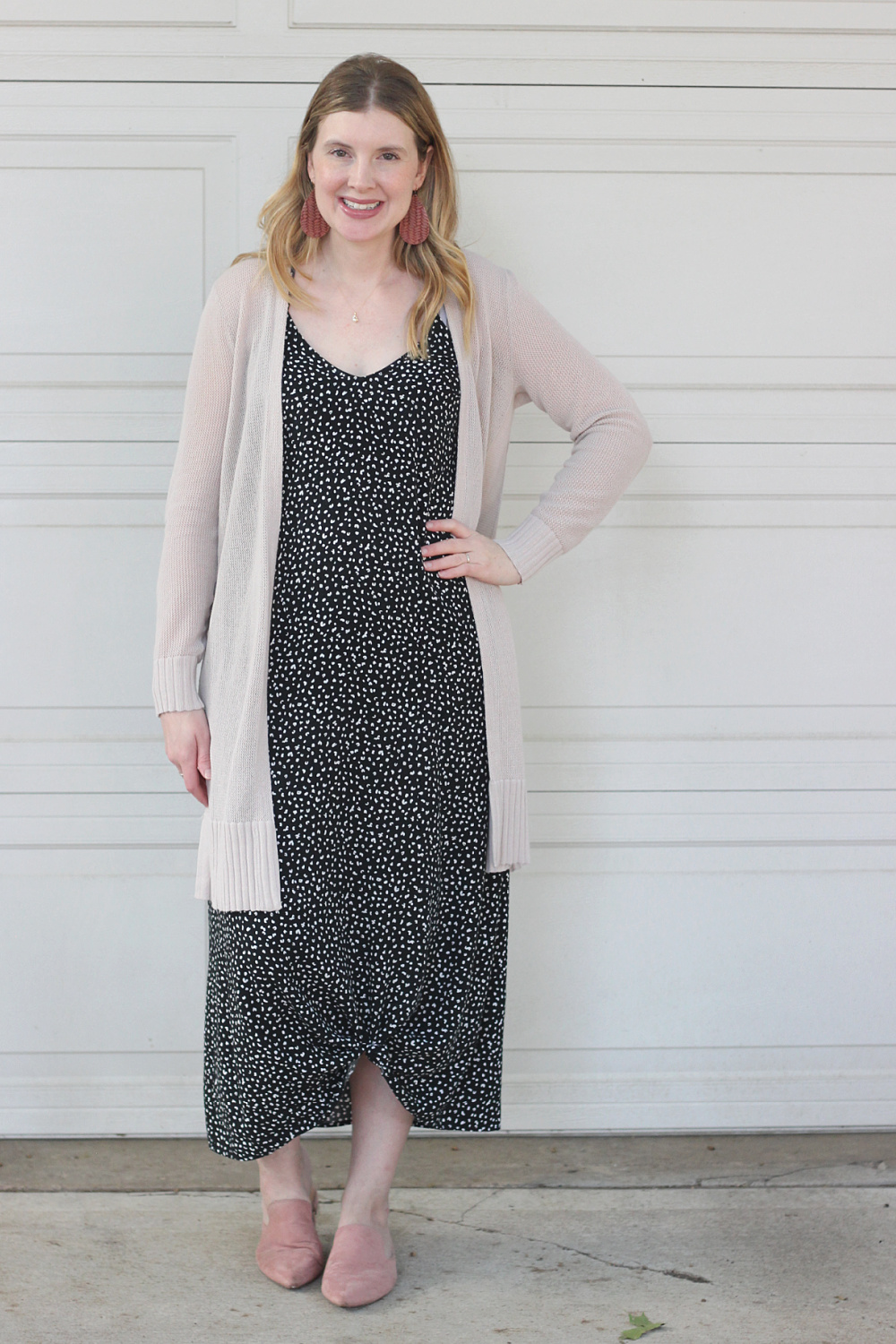 maxi dress outfit for early fall | shealennon.com 